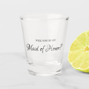 Vaso De Chupito Minimal lindo y elegante, serás mi criada de honor
