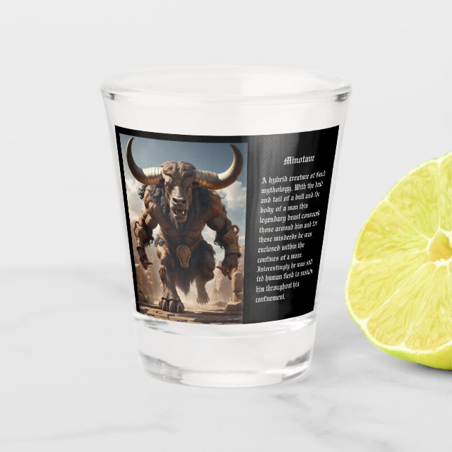 Vaso De Chupito Minotauro  (Anverso)