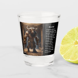 Vaso De Chupito Minotauro