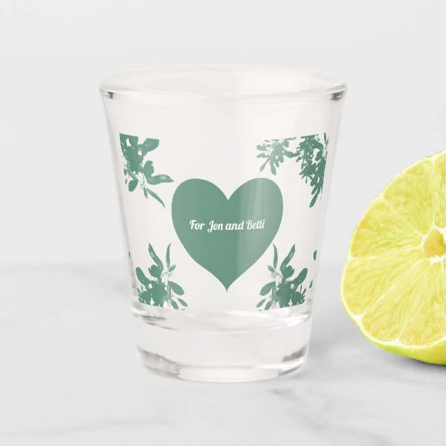 Vaso De Chupito Mint Green Ivy (Anverso)