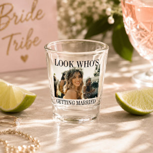 Vaso De Chupito Mira Quién Se Casa Foto Divertida Despedida de Sol