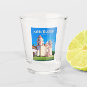 Vaso De Chupito Misión Vieja de Santa Bárbara EE. UU.