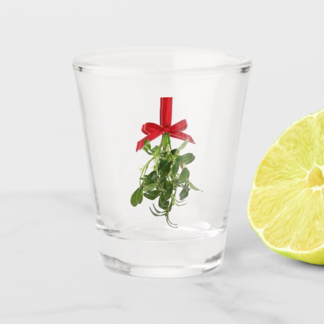 VASO DE CHUPITO ***MISTLETOE*** (Anverso)