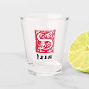 Vaso De Chupito Míticas criaturas del siglo XVI Capital decorativa