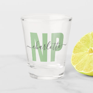 Vaso De Chupito Moda de Graduación de Enfermero Profesional Person