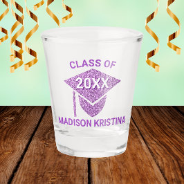 Vaso De Chupito Moda personalizada Grad Glam Purple Cap Elegante