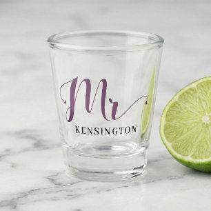 Vaso De Chupito Moda Personalizada Sr. Tipografía Recién Famosa