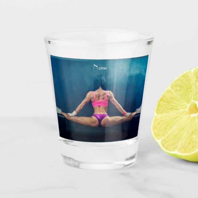 Vaso De Chupito Modelo De Gimnasio Femenino Split Thunder_Cove   (Anverso)