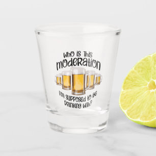 Vaso De Chupito Moderación (en el consumo de alcohol)