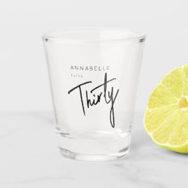 Vaso De Chupito Moderno 30.ª fiesta de 30 años