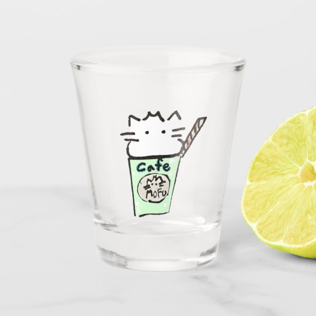 Vaso De Chupito mofu_cafeglass (Anverso)