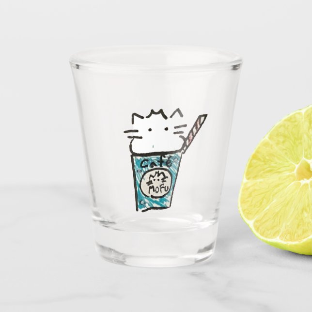 Vaso De Chupito mofu_cafeglass (Anverso)