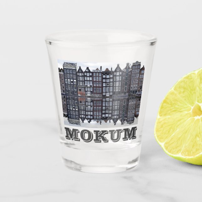 Vaso De Chupito Mokum (Amsterdam) (Anverso)