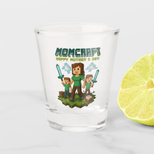 Vaso De Chupito Momcraft Happy Mother Day Funny Gamer Mom
