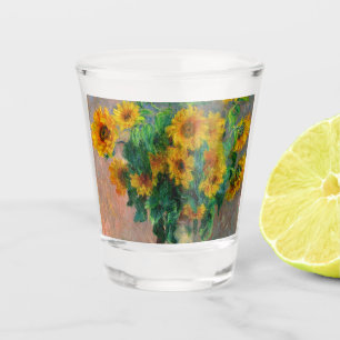 Vaso De Chupito Monet Sunflowers