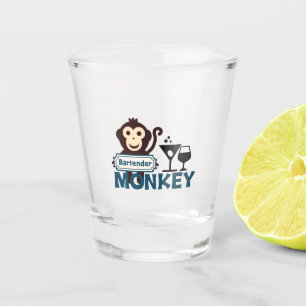 Vaso De Chupito Mono del barman