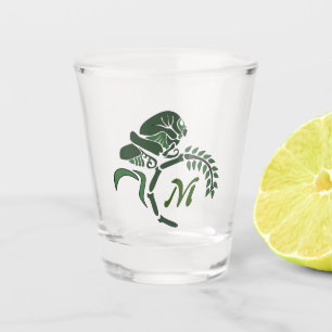 Vaso De Chupito Monograma capilar capilar caprichoso