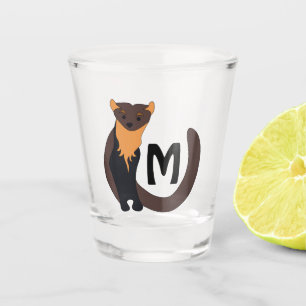 Vaso De Chupito Monograma de la glándula pina europea