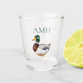 Vaso De Chupito Monograma del pato malé preppy