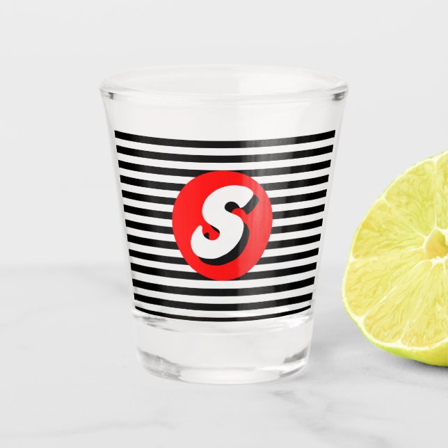 Vaso De Chupito Monograma S (Anverso)
