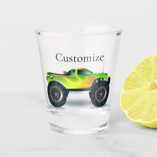 Vaso De Chupito Monster Truck Thunder_Cove (Anverso)