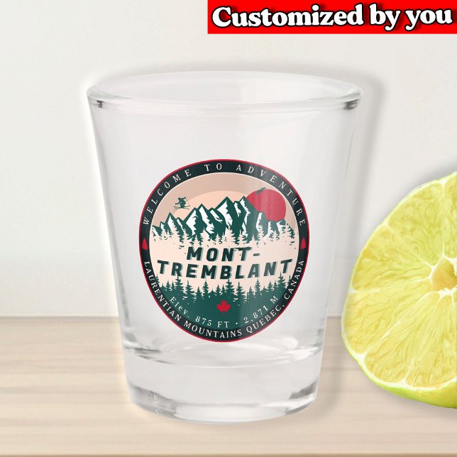 Vaso De Chupito Mont-Tremblant Montes Quebec Laurentian Canadá (Subido por el creador)