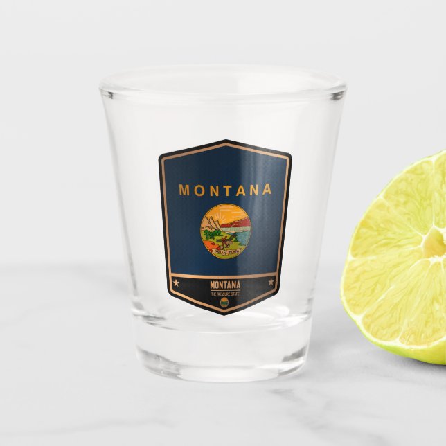 Vaso De Chupito Montana (Anverso)