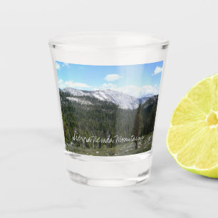 Vaso De Chupito Montañas Sierra Nevada II desde Yosemite