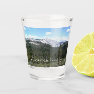 Vaso De Chupito Montañas Sierra Nevada II desde Yosemite