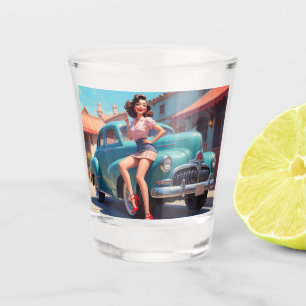 Vaso De Chupito Montante de vidrio caliente
