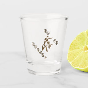 Vaso De Chupito Montar toros en el Rodeo