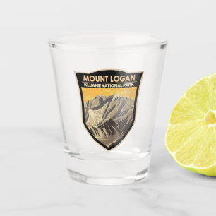 Vaso De Chupito Monte Logan Canadá Viaje de arte