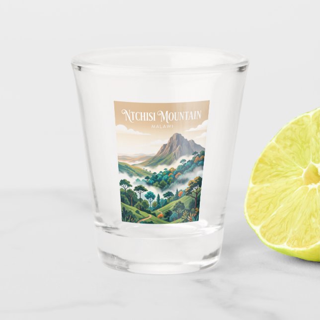 Vaso De Chupito Monte Ntchisi Malawi (Anverso)