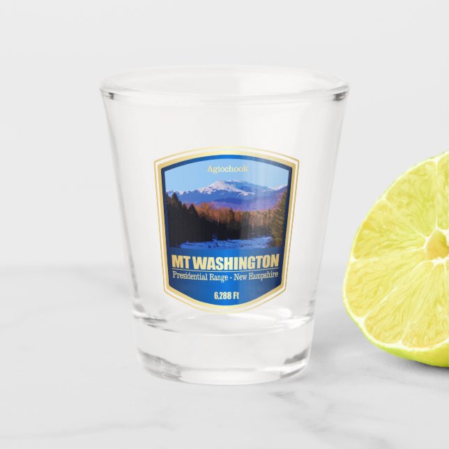 Vaso De Chupito Monte Washington (PF) (Anverso)