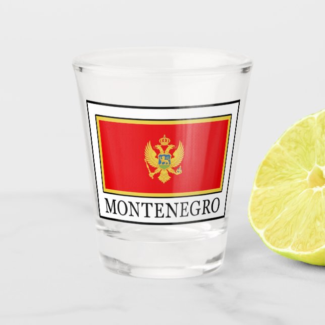 Vaso De Chupito Montenegro (Anverso)