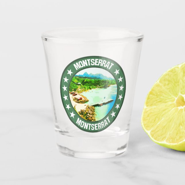 Vaso De Chupito Montserrat (Anverso)