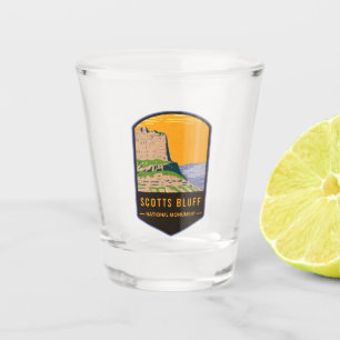 Vaso De Chupito Monumento Nacional Bluff de Escocia