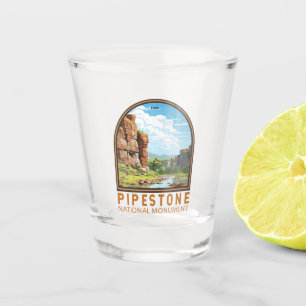 Vaso De Chupito Monumento nacional de Pipestone
