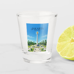 Vaso De Chupito Monumento Nacional (Monas) Indonesia