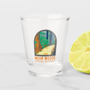 Vaso De Chupito Monumento Nacional Muir Woods Emblem California