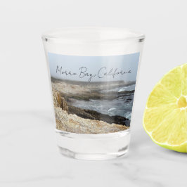 Vaso De Chupito Morro Bay California Ocean Cliffs Photography