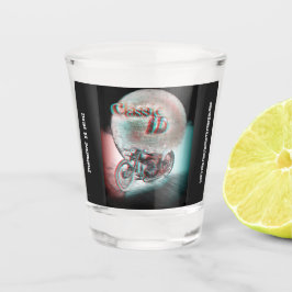 Vaso De Chupito Moto 3D clásico
