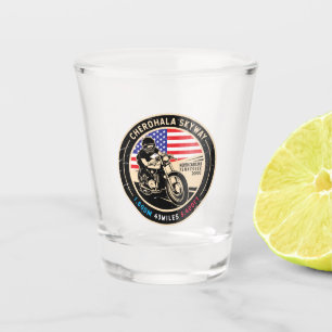 Vaso De Chupito Motocicleta de la ruta panorámica nacional de Cher
