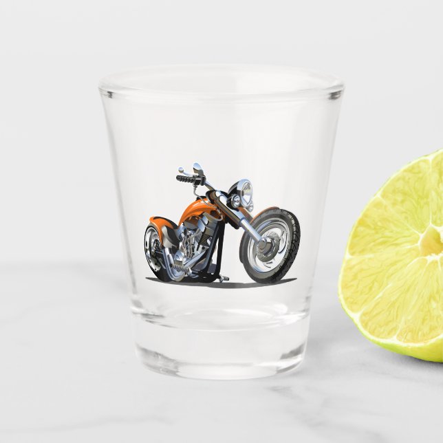 Vaso De Chupito motocicleta personalizado (Anverso)