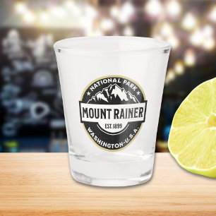 Vaso De Chupito Mount Rainier National Park Peak Icon