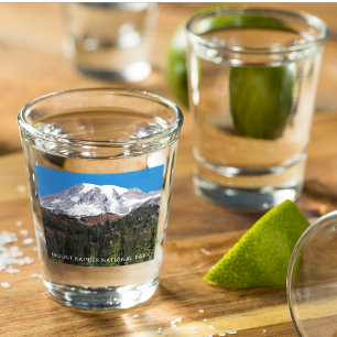 Vaso De Chupito Mount Rainier National Park Travel Photo
