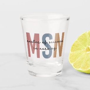 Vaso De Chupito MSN Master de Ciencia en Graduación de Enfermería
