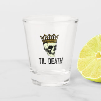 Vaso De Chupito Muerte hasta la muerte de un rey gótico, el cráneo