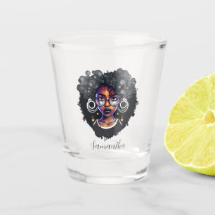 Vaso De Chupito Mujer gótico