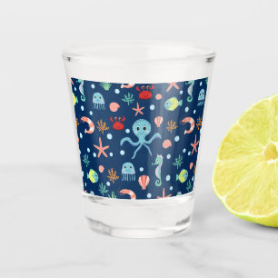 Vaso De Chupito Mundo del Mar